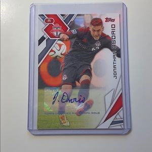 Jonathan Osorio signed card